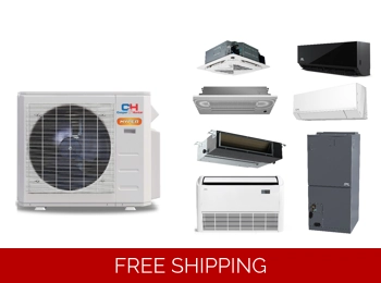 C&H Multi (2-6 Head) Mini Split H-Heat Pump (-22°F) E-Star: 25 SEER2/15 EER/10.4 HSPF (R454B)